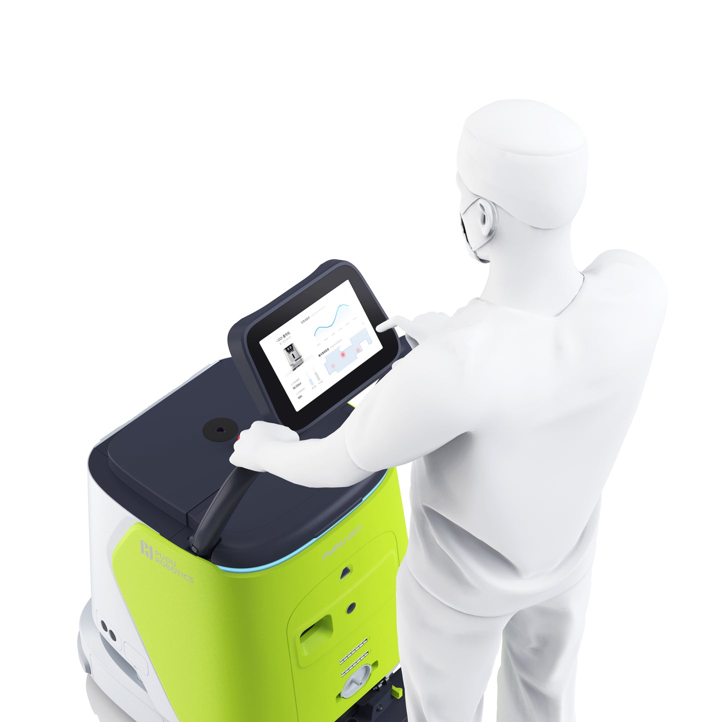 CC1 4in1 COMMERCIAL CLEANING ROBOT