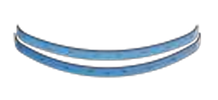 SH1 Blue Squeegee Rubbers