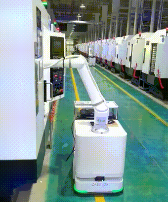 Elite Cobot from Robot Solutions QLD mounted on an AGV